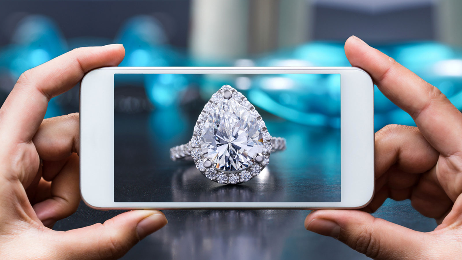 عکاسی موبایل برای جواهرات